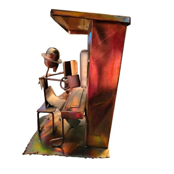 Berkeley Designs Man Playing Piano Music Box  My Favorite Things Vintage Decor - Picture 3 of 7